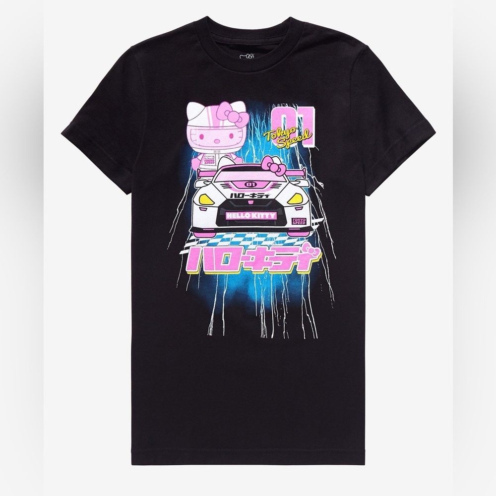 Sanrio Hello Kitty Tokyo Speed Racing Tee 🚗💨🐱